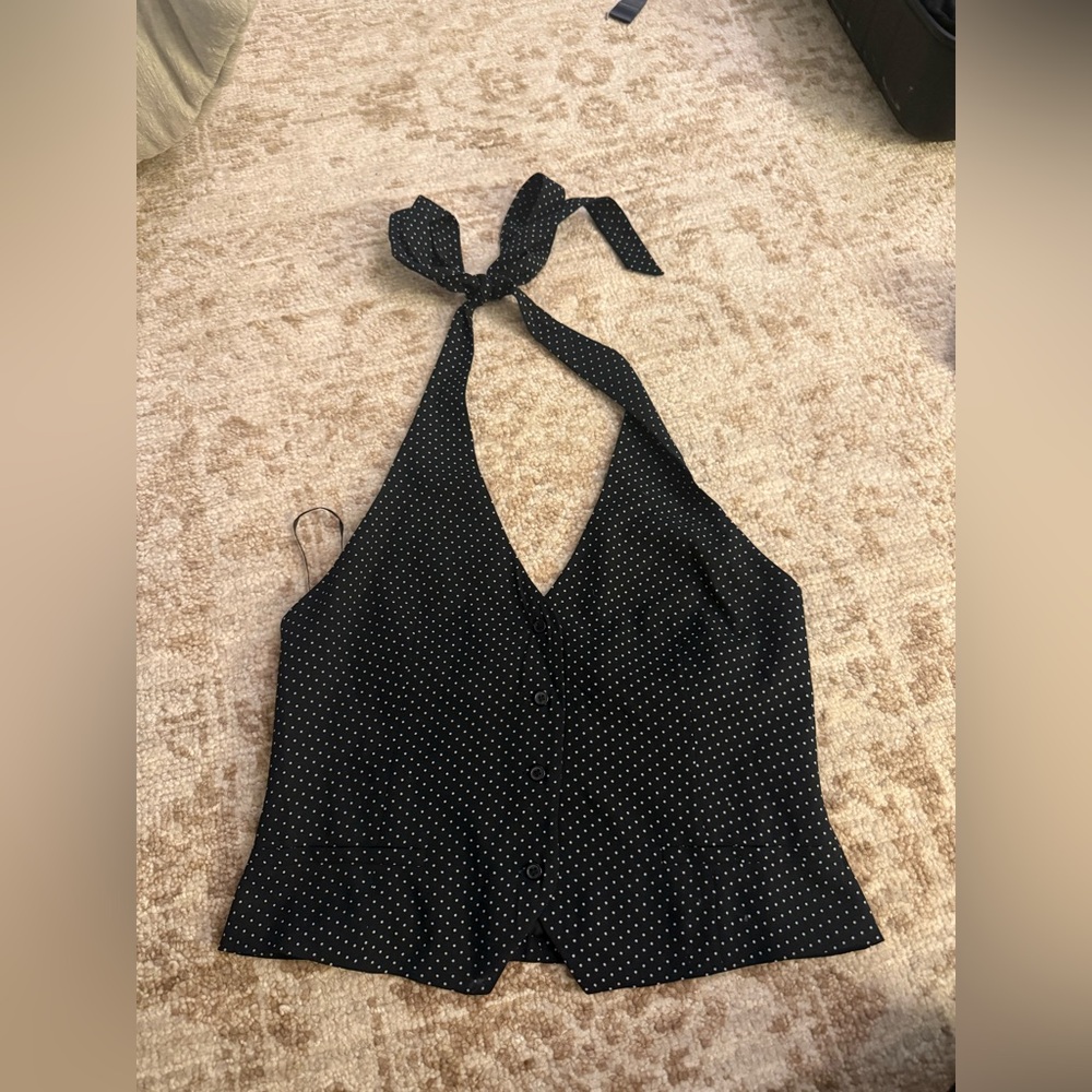 Zara Polka Dot Vest